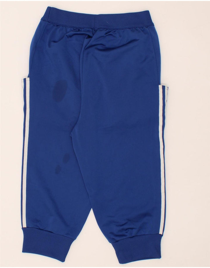 ADIDAS Womens Capri Tracksuit Trousers Joggers IT 40 Small Blue Polyester Vintage Adidas and Second-Hand Adidas from Messina Hembry 