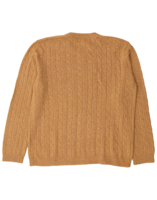 Polo Ralph Lauren Maglione girocollo da uomo grande marrone