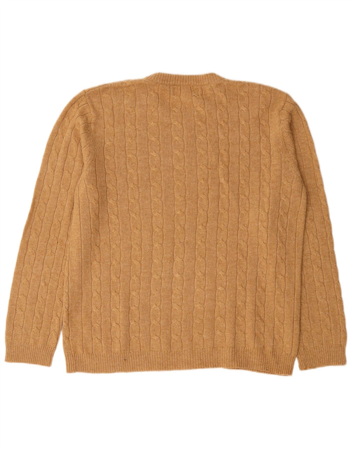 Polo Ralph Lauren Maglione girocollo da uomo grande marrone