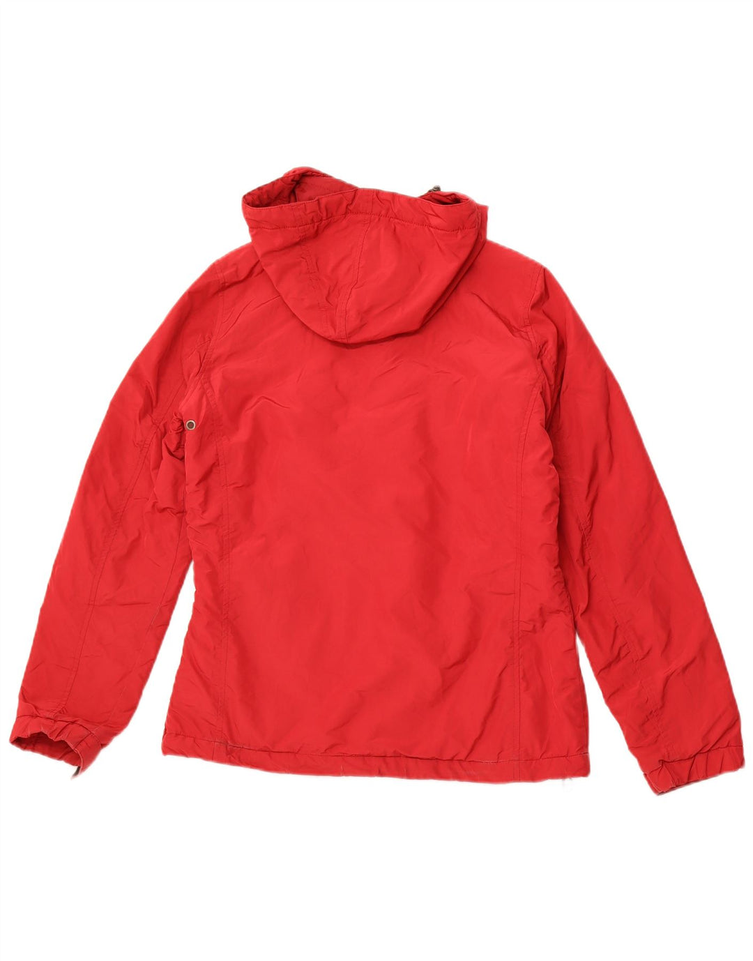 Giacca anorak con cappuccio grafico da donna NAPAPIJRI UK 14 poliestere rosso medio