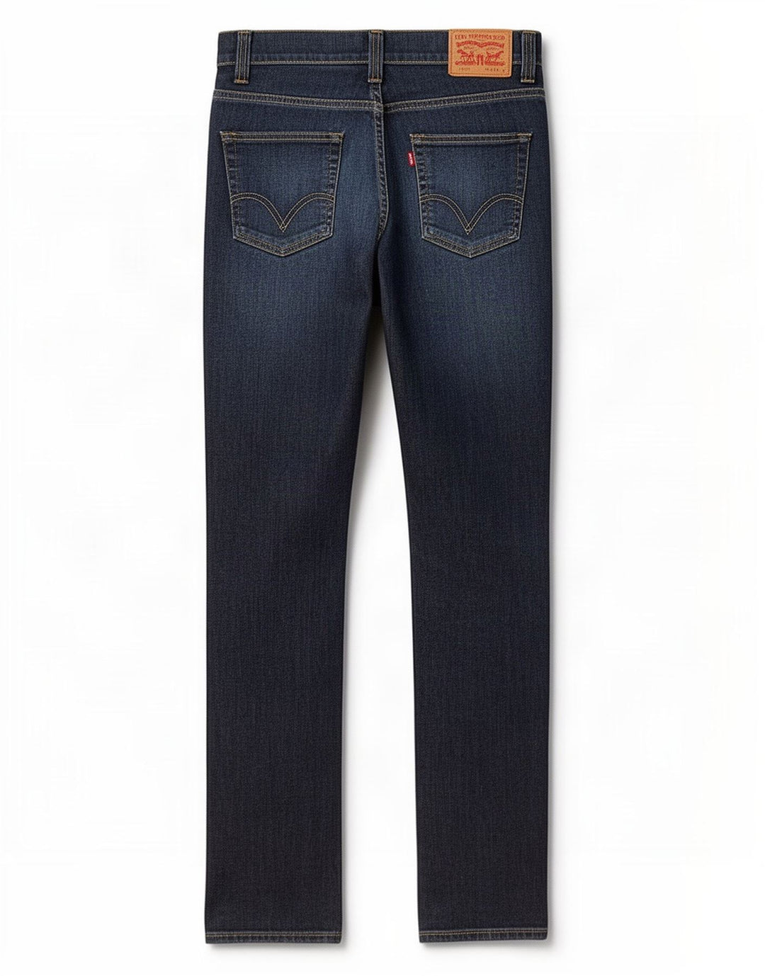 Levi's Uomo 511 Slim Jeans W33 L32 Blu Navy Cotone