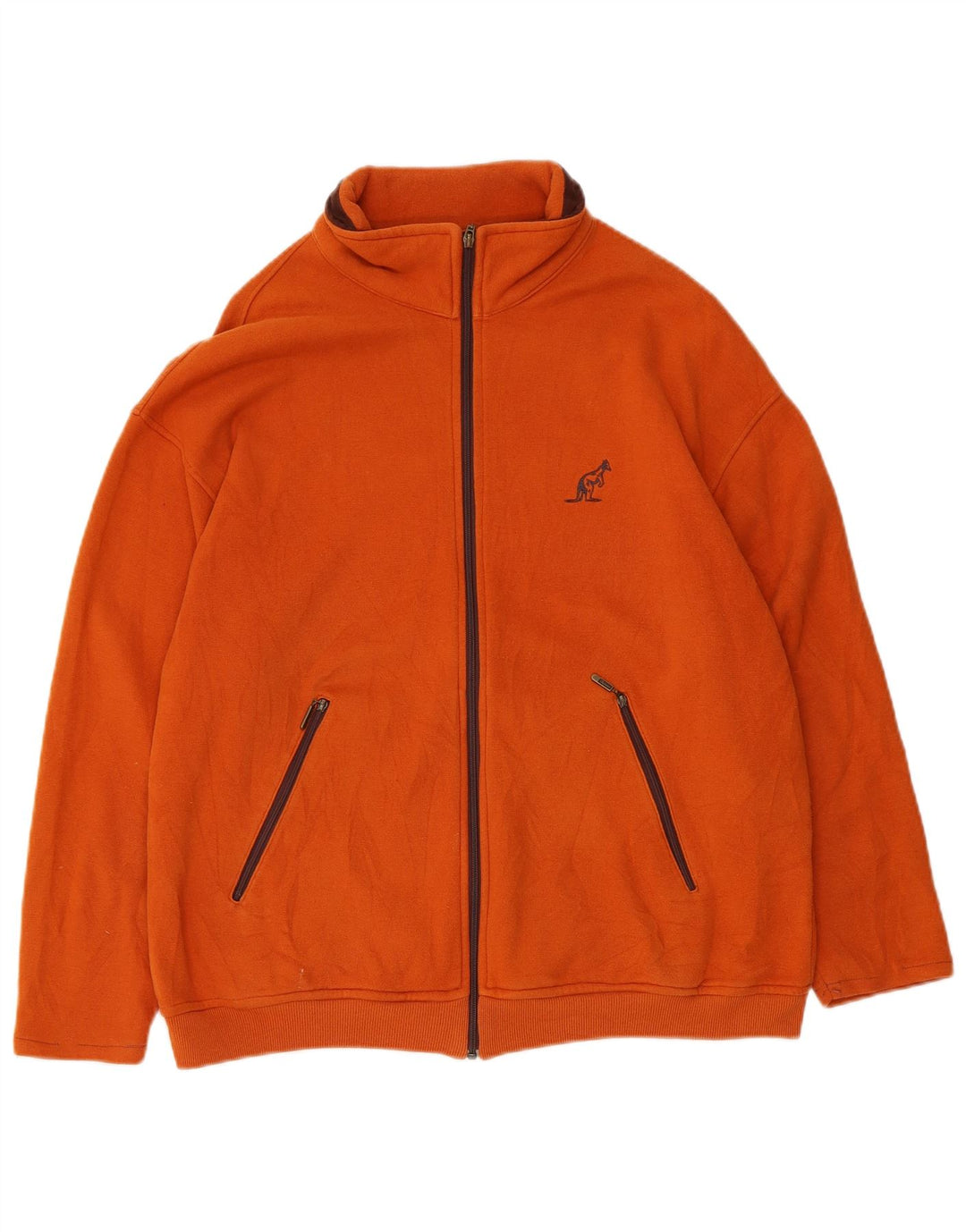 Giacca da tuta da uomo AUSTRALIAN L'ALPINA IT 50 Cotone Arancio Medio