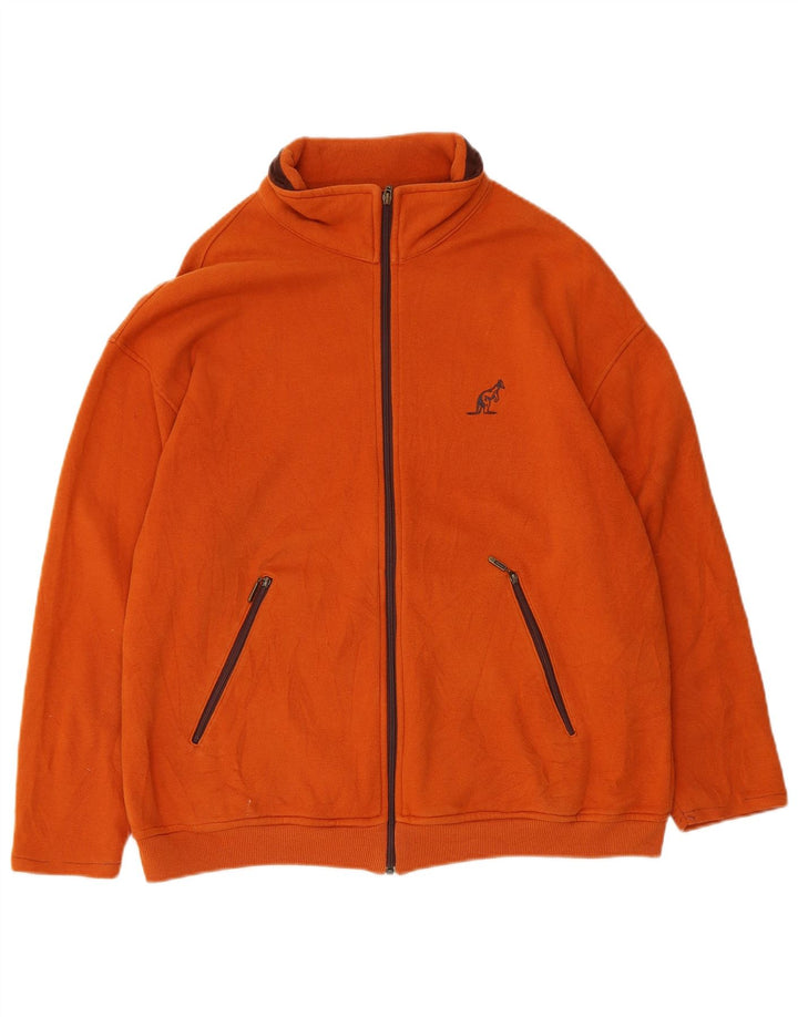 Giacca da tuta da uomo AUSTRALIAN L'ALPINA IT 50 Cotone Arancio Medio