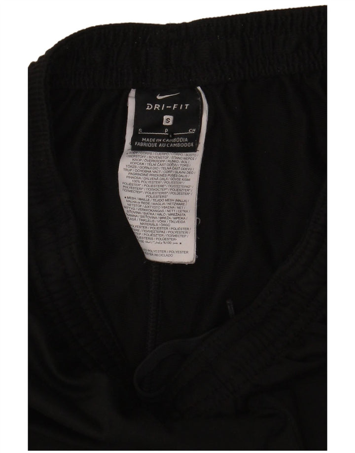Pantaloni da tuta Nike da uomo piccoli in poliestere nero