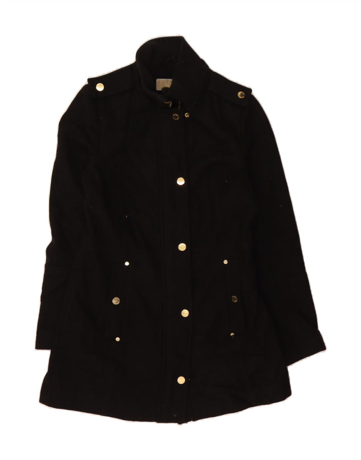 MICHAEL KORS Womens Overcoat UK 6 XS Black Wool Vintage Michael Kors and Second-Hand Michael Kors from Messina Hembry 