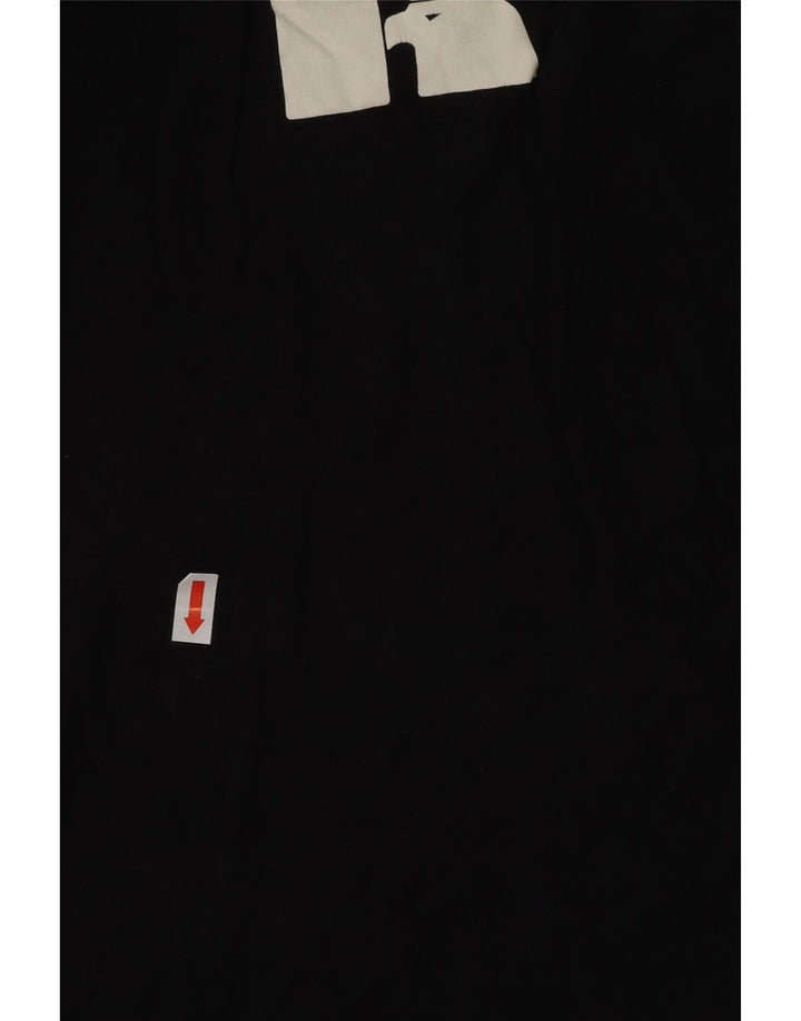 RUSSELL ATHLETIC Canotta grafica da uomo piccola in cotone nero