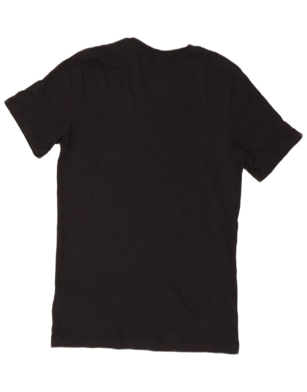 T-shirt grafica da uomo Nike Top Small in cotone nero