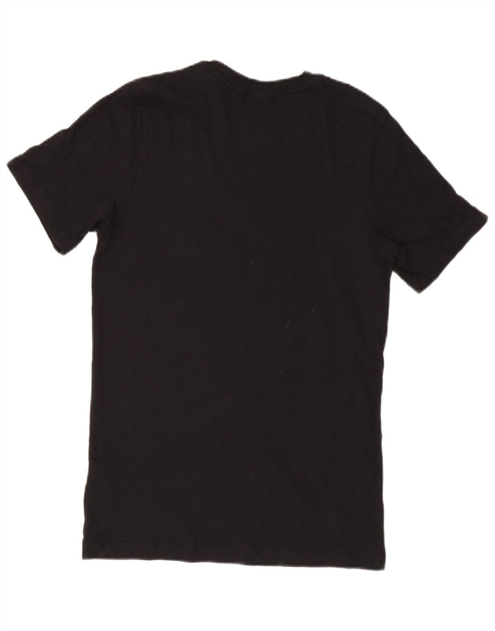 T-shirt grafica da uomo Nike Top Small in cotone nero