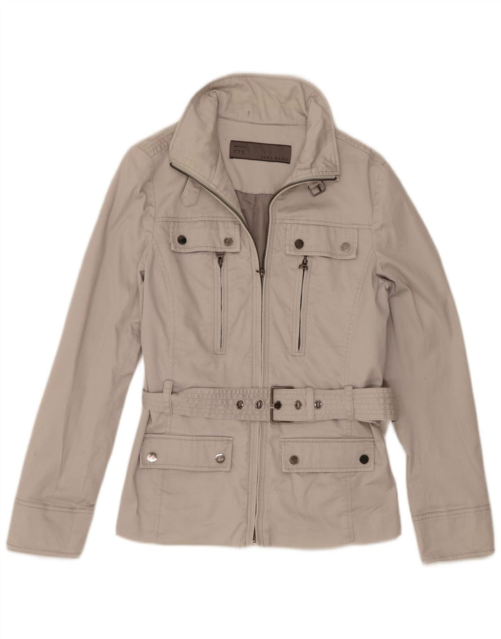 Giacca utility da donna Zara UK 14 grande beige