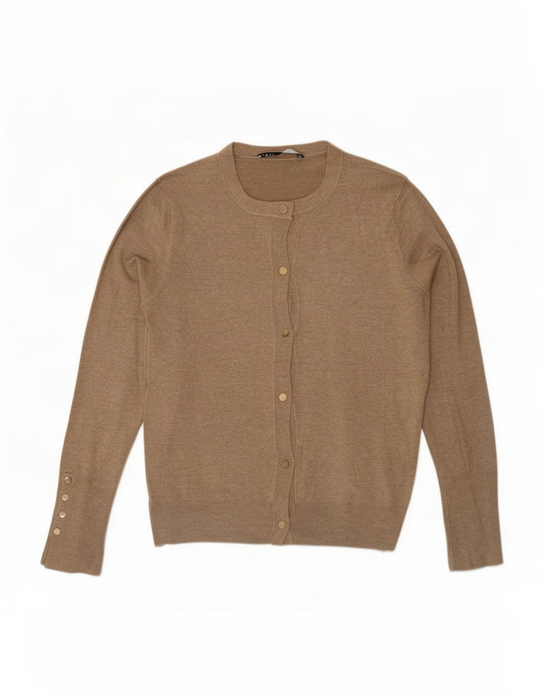 Maglione cardigan da donna Zara UK 10 piccolo beige