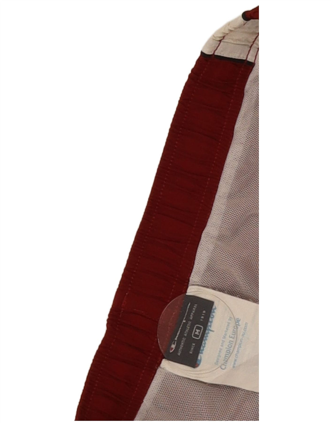 Pantaloncini sportivi da uomo Champion, poliammide color block medio bordeaux