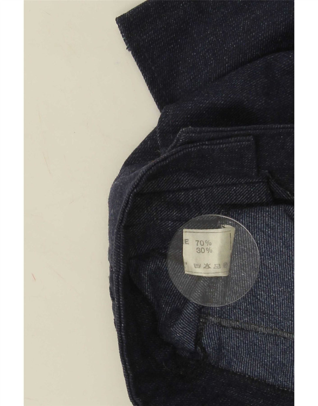 Gonna a trapezio da donna Brugi W30 poliestere blu navy medio