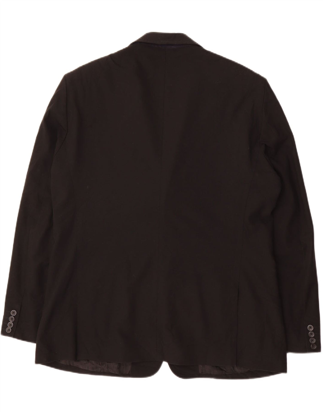 JUST CAVALLI Mens 2 Button 2 Piece Suit IT 58 4XL W42 L23 Black Polyester Vintage Just Cavalli and Second-Hand Just Cavalli from Messina Hembry 