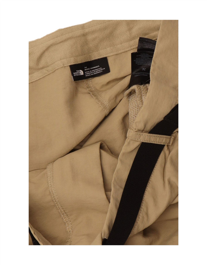 THE NORTH FACE Pantaloni cargo da escursionismo da uomo W34 L30 Nylon beige
