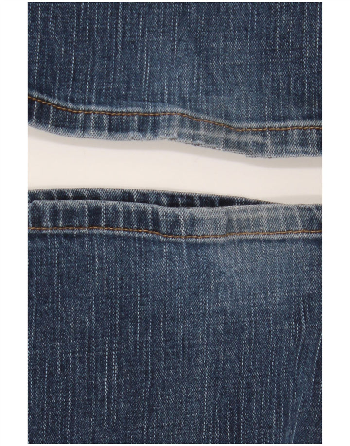 Jeans dritti elasticizzati Texas Wrangler da uomo W36 L30 cotone blu