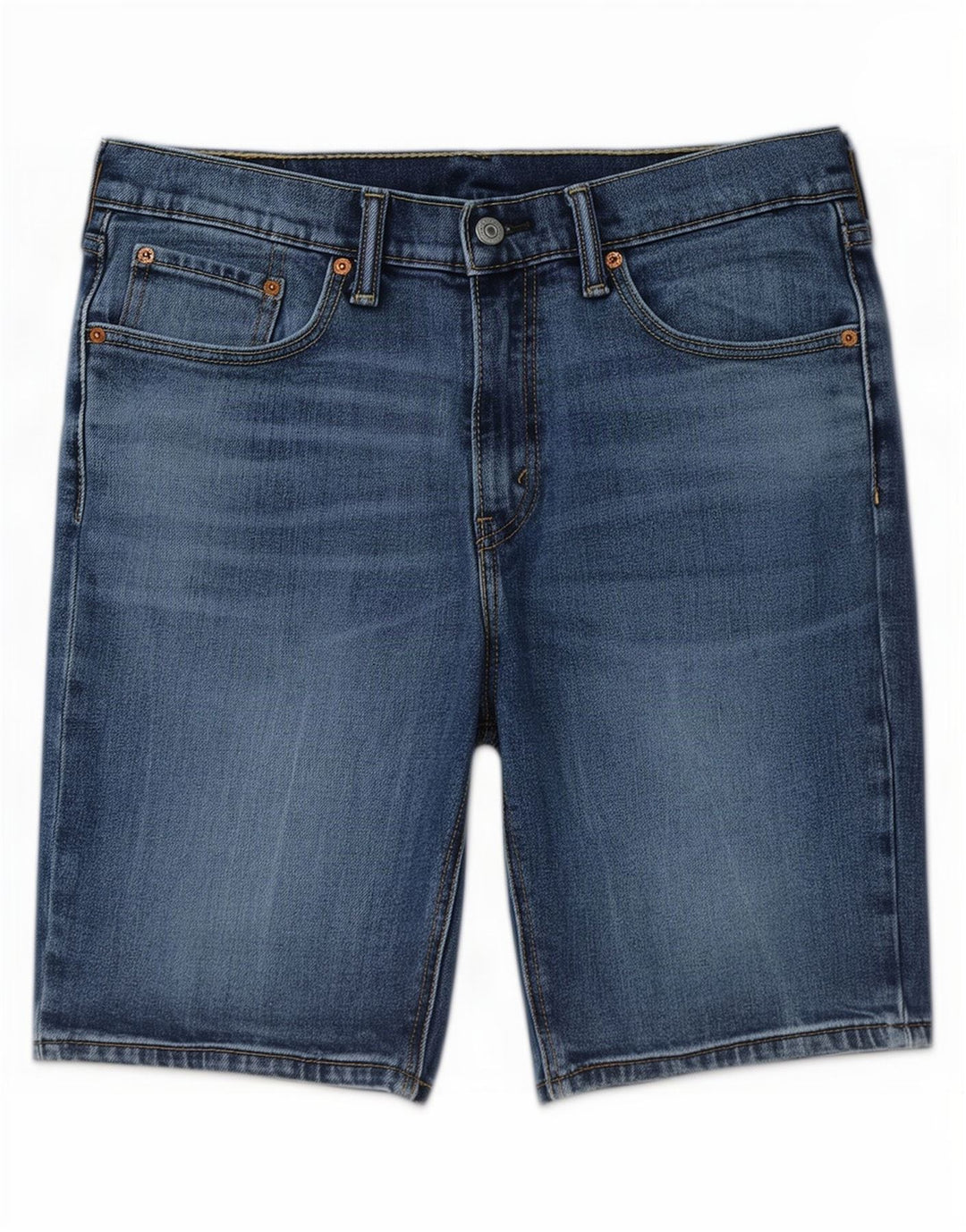 Levi's Uomo 541 Pantaloncini di jeans W32 Large Blu Cotone
