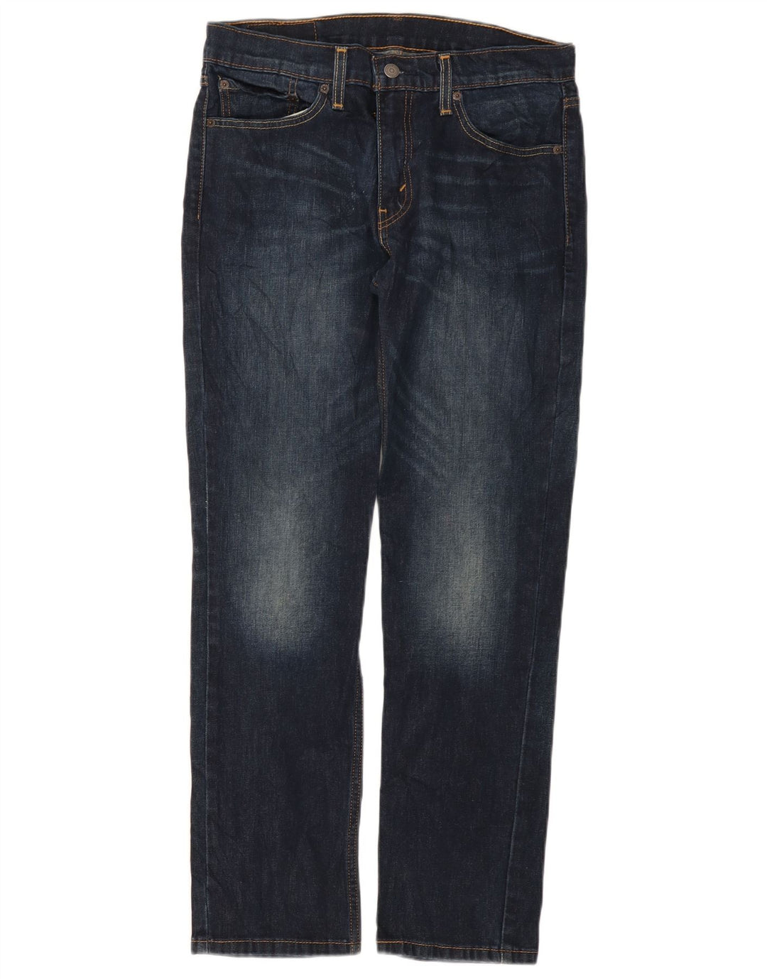 Levi's Uomo 511 Slim Jeans W32 L30 Blu Navy Cotone
