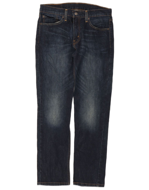 Levi's Uomo 511 Slim Jeans W32 L30 Blu Navy Cotone