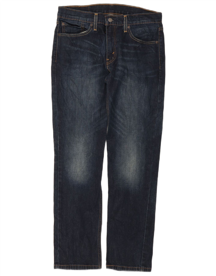 Levi's Uomo 511 Slim Jeans W32 L30 Blu Navy Cotone