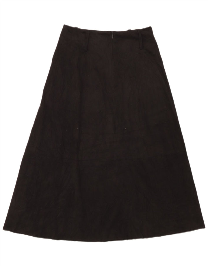 Gonna a trapezio da donna Zara piccola W26 poliestere nero