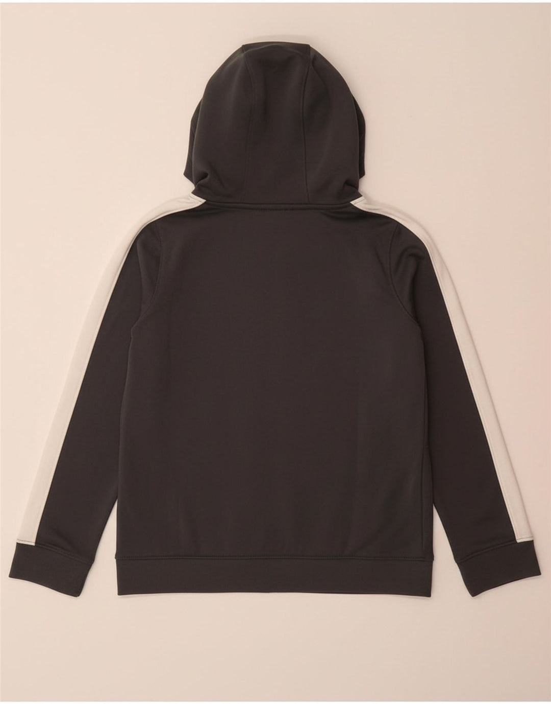 Felpa con cappuccio e zip per ragazzi UNDER ARMOUR 9-10 anni Blocco colore grigio medio