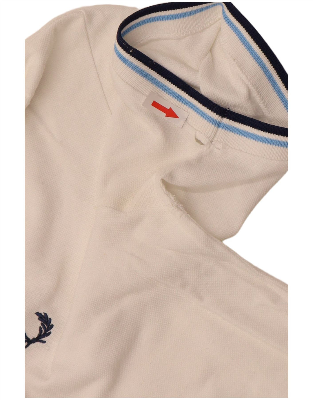 Polo da uomo FRED PERRY in cotone bianco medio