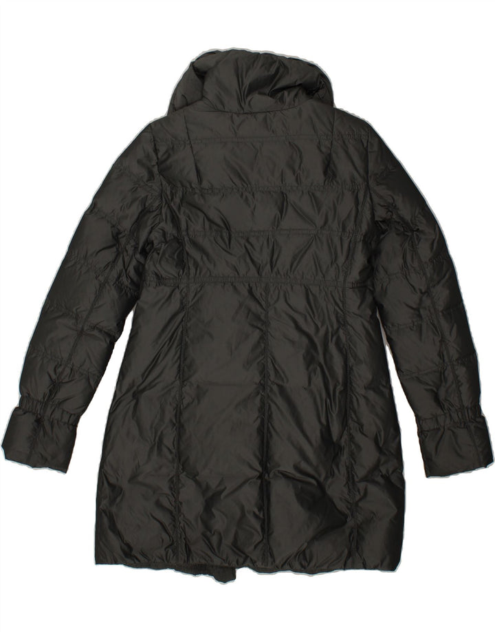 GEO SPIRIT Womens Padded Coat IT 40 Small Grey Polyester Vintage Geo Spirit and Second-Hand Geo Spirit from Messina Hembry 