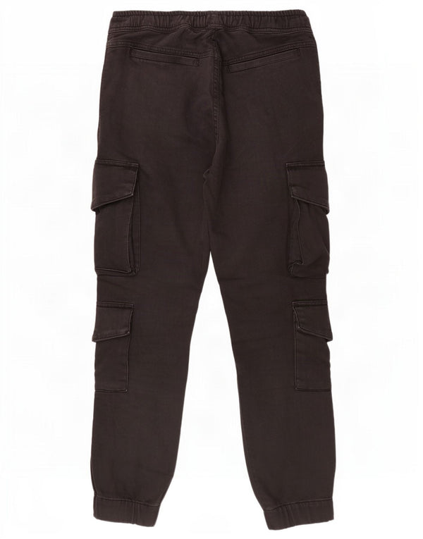 Pantaloni cargo da jogging da uomo Zara medi W31 L28 neri