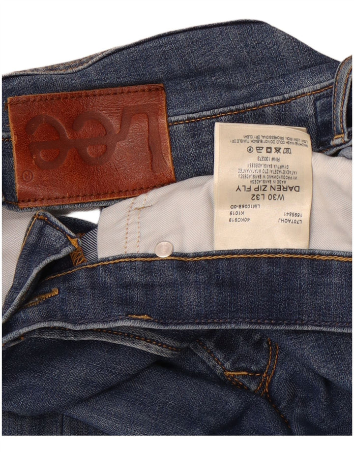 Jeans Lee Daren Zip Fly Slim da uomo W30 L32 in cotone blu