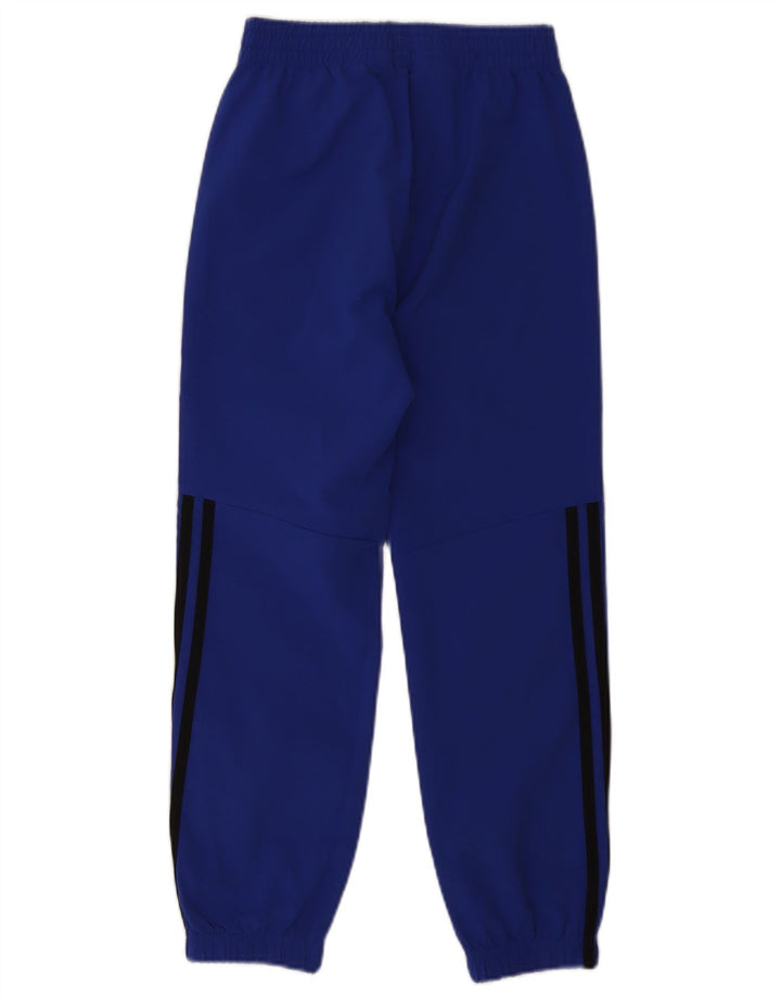 Pantaloni della tuta da ragazzo Adidas Joggers 9-10 anni in poliestere blu