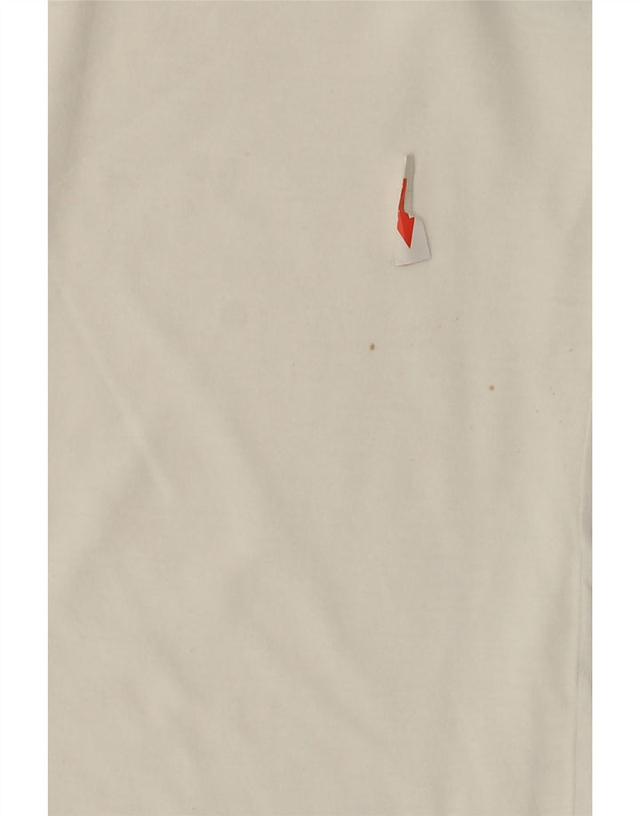 T-shirt grafica da uomo Fila Top in cotone color block bianco medio