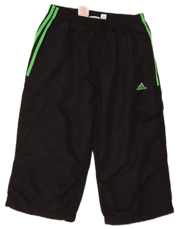 Pantaloncini sportivi Adidas Bambina Clima 365 Bermuda 12-13 anni Colorblock nero