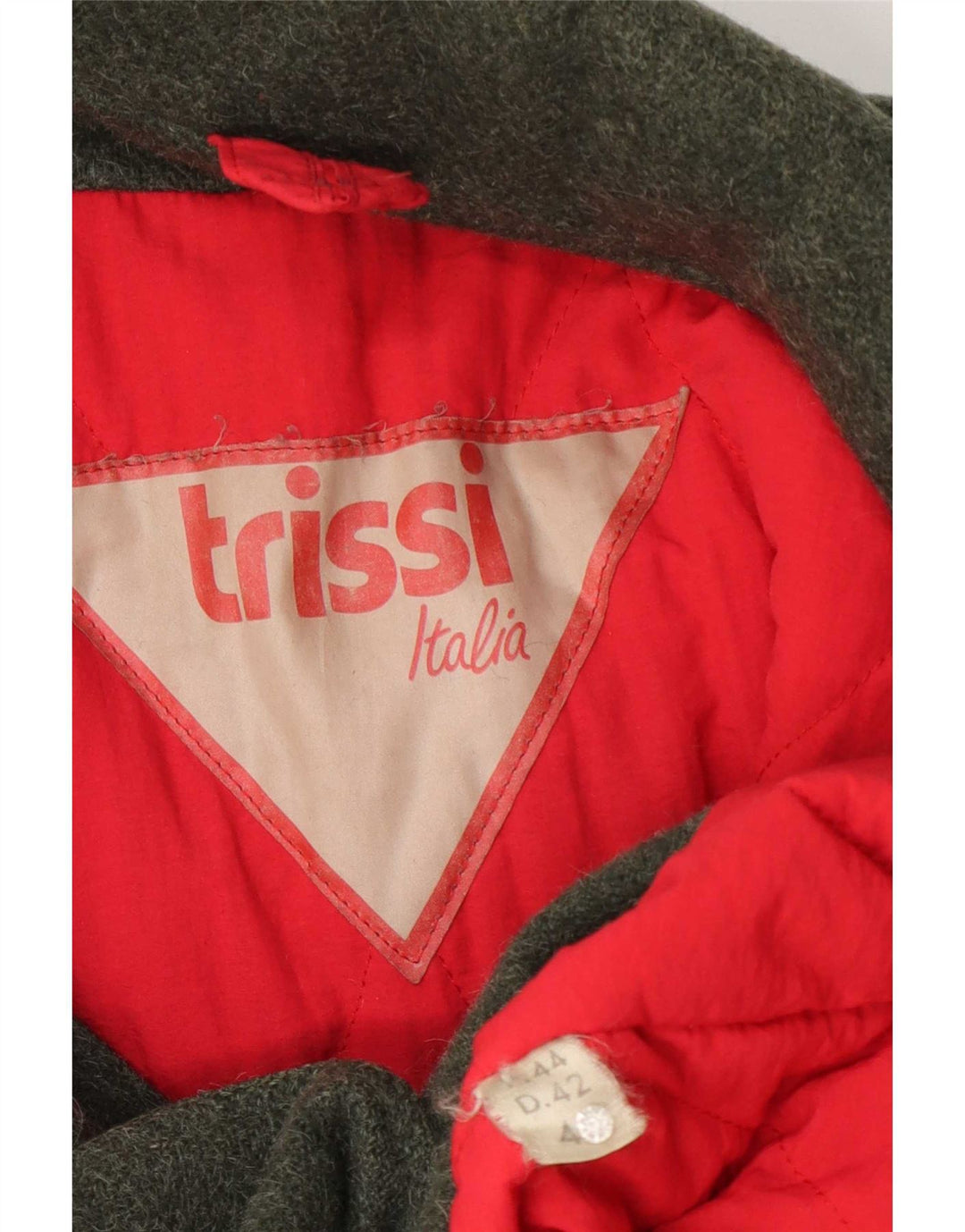 Cappotto Uomo Trissi IT 44 XS Verde