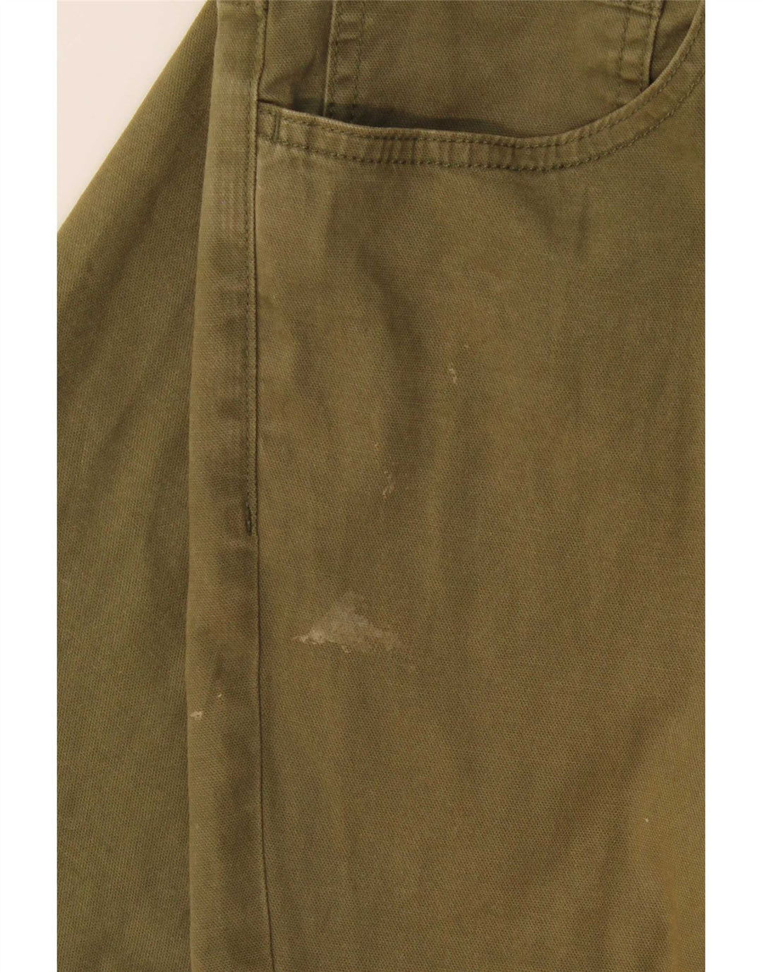 Pantaloni casual slim da uomo Ted Baker W32 L29 cotone kaki