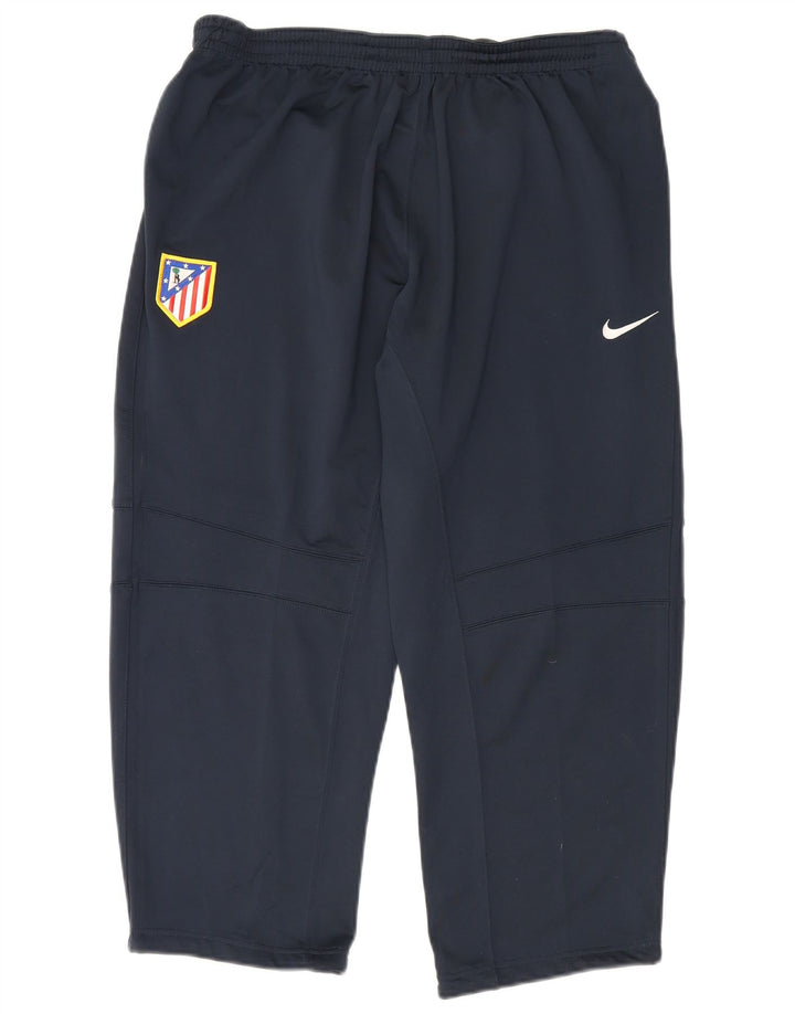 Pantaloni da tuta Nike Atletico Madrid da uomo XL in poliestere blu navy