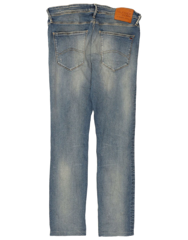 Jeans slim da donna Tommy Hilfiger W33 L29 cotone blu