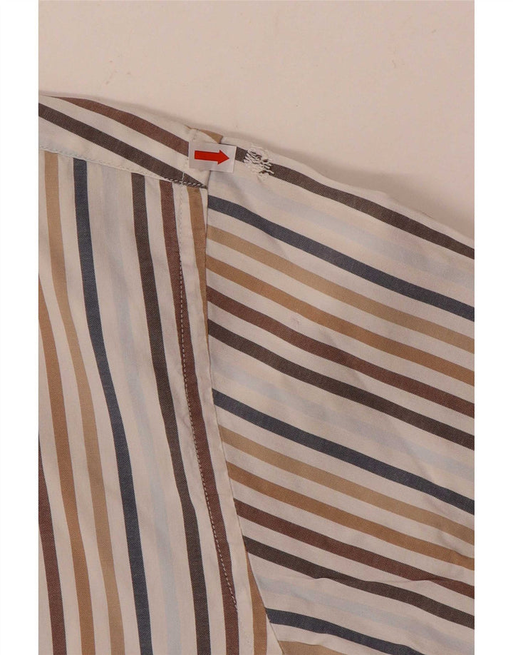 Camicia da uomo Tommy Hilfiger XL in cotone a righe multicolore