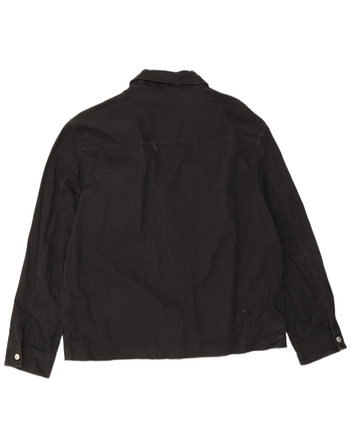 Giubbotto bomber da uomo Zara UK 42 XL cotone nero