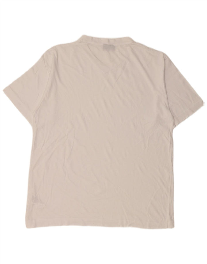 T-shirt uomo Kappa Top XL in cotone bianco