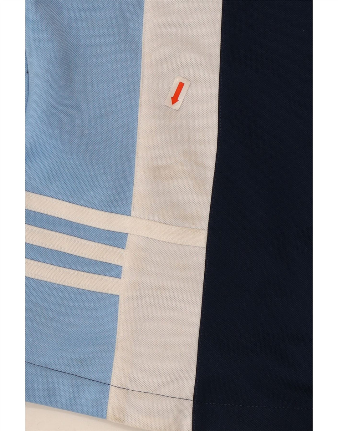 Giacca da tuta da donna ADIDAS UK 16 Large Blu Navy Colourblock