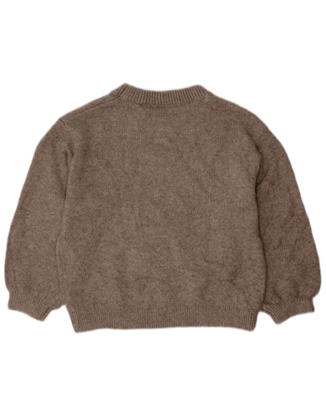 Maglione Girocollo Bambina ZARA 2-3 Anni Grigio