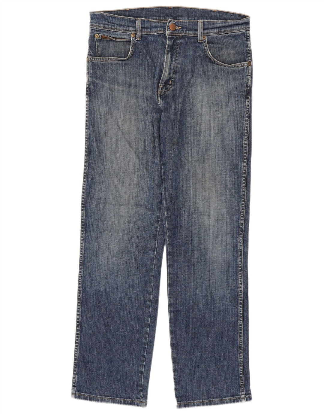 Jeans dritti da uomo Wrangler W32 L30 Blu