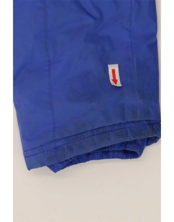 Giacca a vento con cappuccio da uomo K-Way UK 40 Large Blu Poliammide