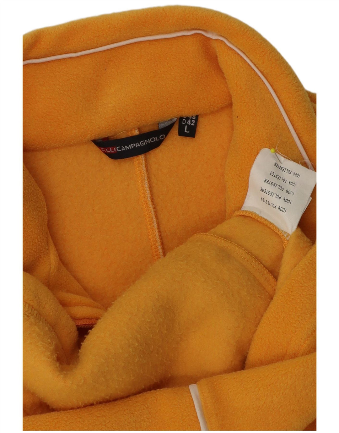 Giacca in pile da donna Campagnolo UK 16 Large Giallo Poliestere