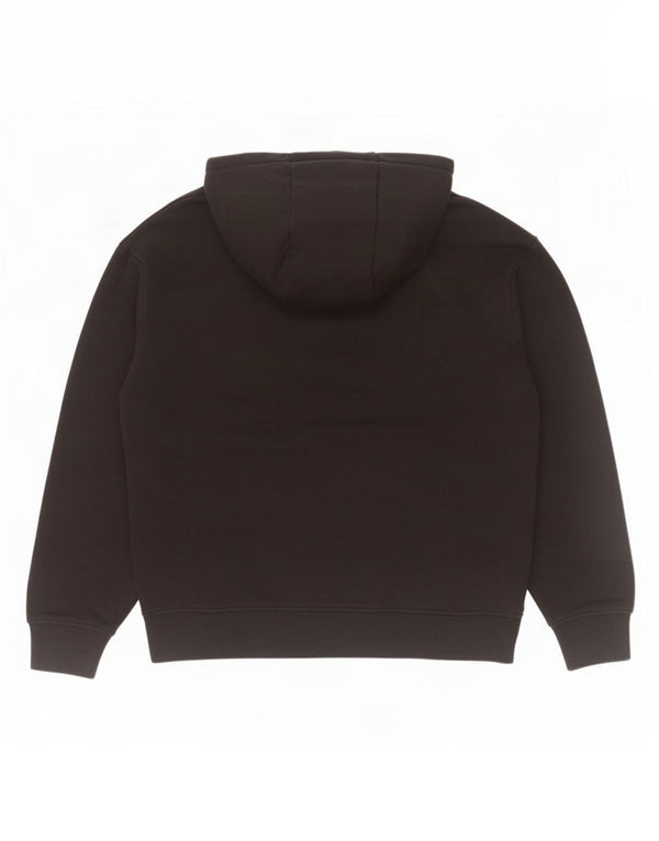 Felpa con cappuccio da uomo Zara grande in cotone nero