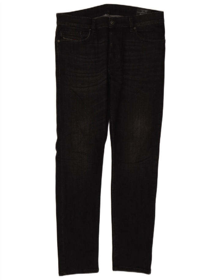 Jeans slim da uomo D-Luster Diesel W31 L30 cotone grigio