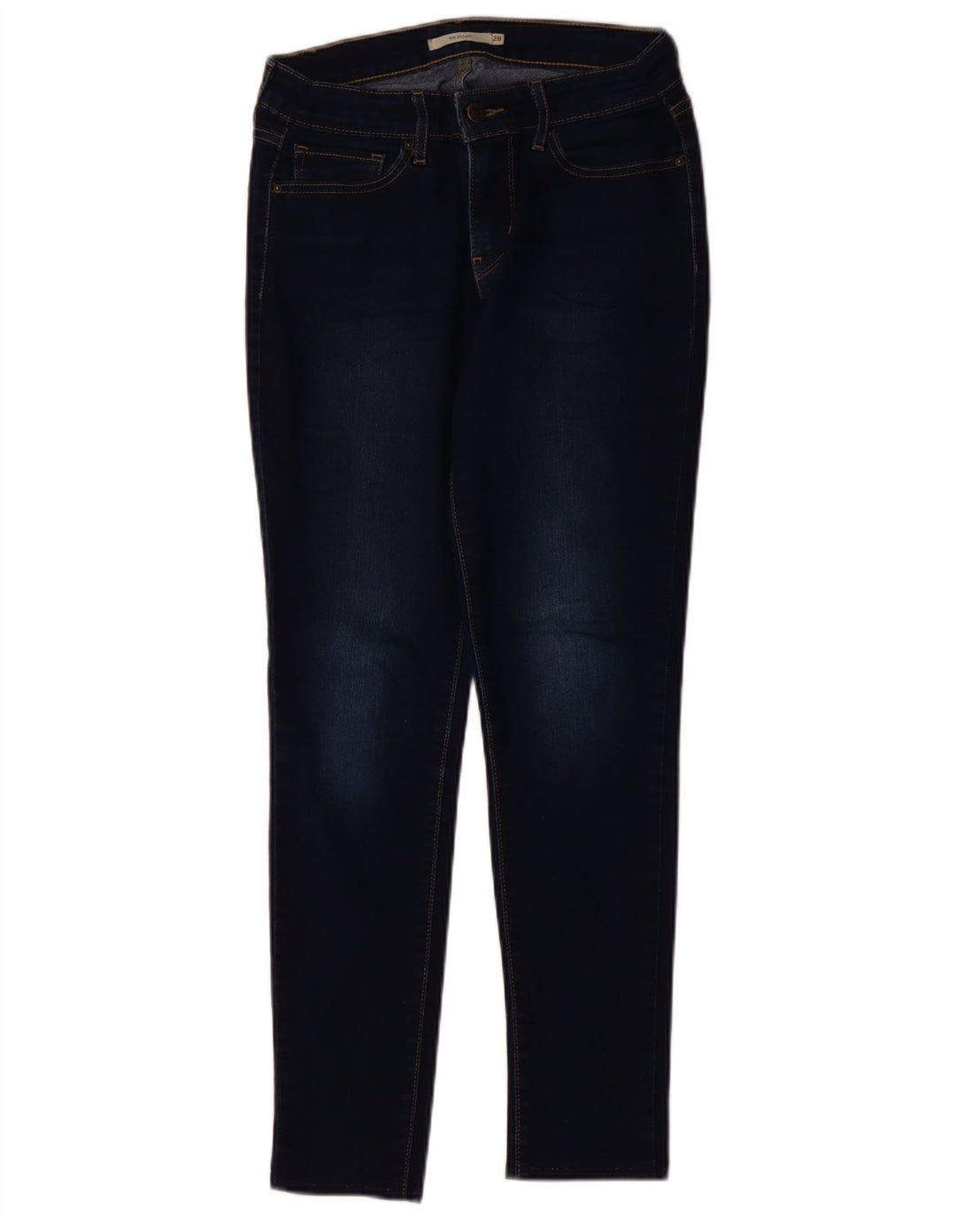 LEVI'S Jeans skinny 711 da donna W28 L28 Blu navy