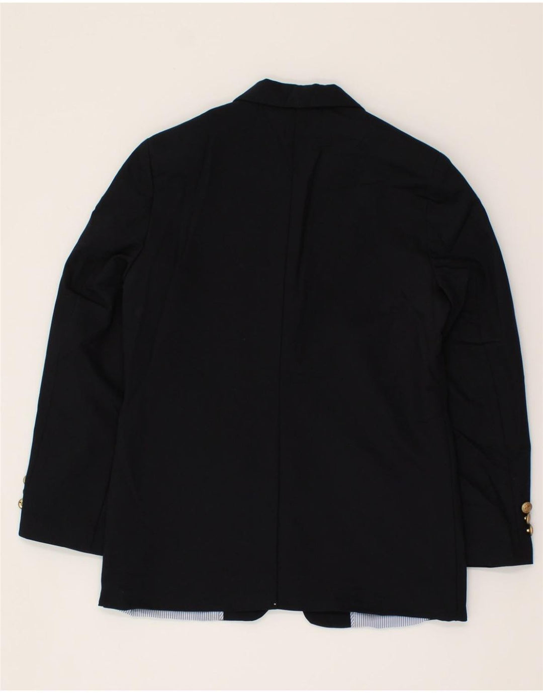 IZOD Boys 2 Button Blazer Jacket 15-16 Years Navy Blue Polyester Vintage Izod and Second-Hand Izod from Messina Hembry 