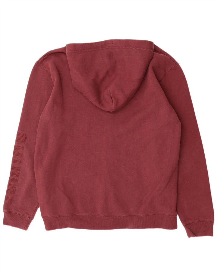 ANIMAL Felpa con cappuccio e zip grafica da uomo 2XL in cotone marrone