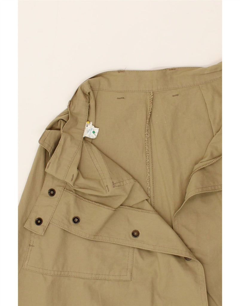 LEE COOPER Womens A-Line Skirt EU 40 Medium W27 Beige Vintage Lee Cooper and Second-Hand Lee Cooper from Messina Hembry 